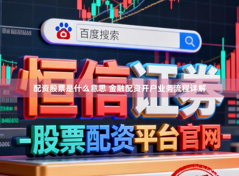 配资股票是什么意思 金融配资开户业务流程详解