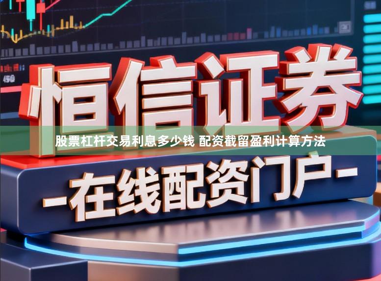 股票杠杆交易利息多少钱 配资截留盈利计算方法